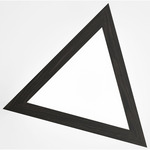 Triangle Wall Light - Black Oak
