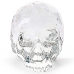 The Hamlet Dilemma Skull Figurine - Crystal