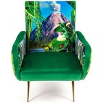 Volcano Armchair - Polished Brass