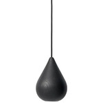 Liuku Drop Pendant - Black Stain Lacquered