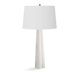 Quatrefoil Alabaster Table Lamp - Natural / Natural Linen