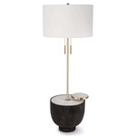 Theo Floor Lamp - Ebony