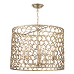 Cabana Chandelier - Brass