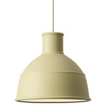 Unfold Pendant - White / Beige Green