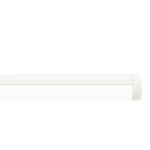 Pipeline 1 Power Up or Down Warm Dim End Feed/Two Canopies - White / White Lens