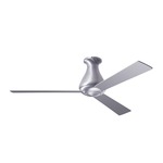 Altus Flush Ceiling Fan - Brushed Aluminum / Aluminum