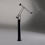 Tizio Classic LED Floor Lamp - Black / Black