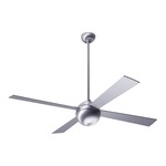 Ball Ceiling Fan - Brushed Aluminum / Aluminum