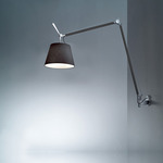 Tolomeo Mega Wall Light with Diffuser - Black