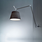 Tolomeo Mega Wall Light with Diffuser - Black