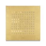 Qlocktwo Creators Edition Classic Wall Clock - Gold