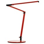 Z-Bar Mini Warm White 3500K LED Desk Lamp - Red / Red