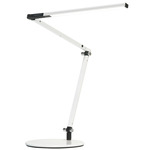 Z-Bar Mini Warm White 3500K LED Desk Lamp - White / White