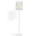 Hollywood Block Floor Lamp - Matte White