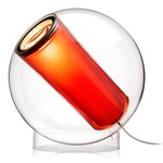 Bel Occhio Table Lamp - Orange / Clear