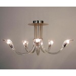 Chill Out Ceiling Light - Matt Nickel / Crystal