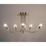 Chill Out Ceiling Light - Matt Nickel / Crystal