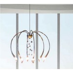 Chill Out Arms Down Suspension with Crystal Balls - Satin Brass / Crystal