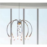 Chill Out Arms Down Suspension with Crystal Balls - Satin Brass / Crystal