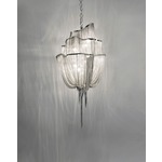 Atlantis Three Tier Chandelier - Nickel