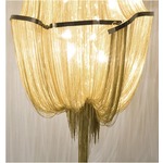 Atlantis Three Tier Chandelier - Gold