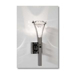 Elements Of Love Wall Lamp - Chrome / Crystal