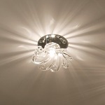 Estrella Ceiling Mount - Chrome / Clear