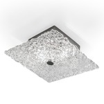 Nightlife Ceiling or Wall Lamp - Chrome / Clear