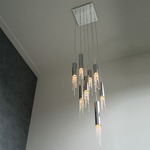 Sexy Crystals Suspension 6318 - Chrome / Swarowski Strass