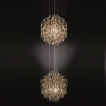 AVIR Double Suspension - Polished Steel / Tea