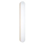 I-Club Large Wall / Ceiling Light - Chrome / Ivory White