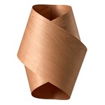Orbit Wall Sconce - White / Natural Cherry Wood