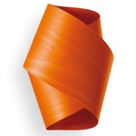 Orbit Wall Sconce - White / Orange Wood