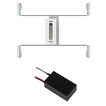 Slim Profile Canopy and Junction Box with 24V Power Supply - 
