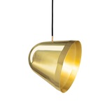 Tilt Large Pendant - Brass