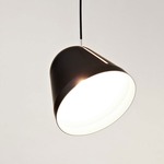 Tilt Large Pendant - Matte Black