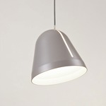 Tilt Large Pendant - Matte Grey