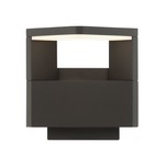 Amarillo Outdoor Wall Light - Charcoal / White