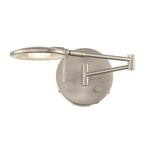 Dessau Turbo Wall Light - Satin Nickel