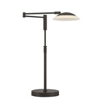 Meran Turbo Table Lamp - Museum Black / Frosted