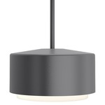 Roton Outdoor Pendant Light - Charcoal