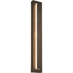 Aspen Outdoor Wall Sconce - Bronze / Frosted