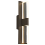 Lyft Outdoor Wall Light - Bronze / Clear