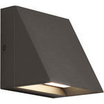 Pitch Single Outdoor Wall Sconce - Bronze