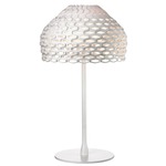 Tatou Table Lamp - White / Opal