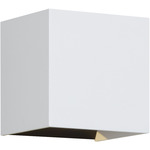 Vex 5 Outdoor Wall Sconce - White