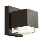 Voto 120V Outdoor Downlight Wall Light - Bronze / Clear Acrylic