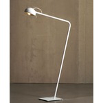 Stand Alone Floor Lamp - White