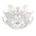 Hope Ceiling Light - Polished Stainless Steel / Transparent