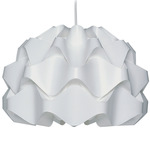 Model 175 Dome Pendant - White / White